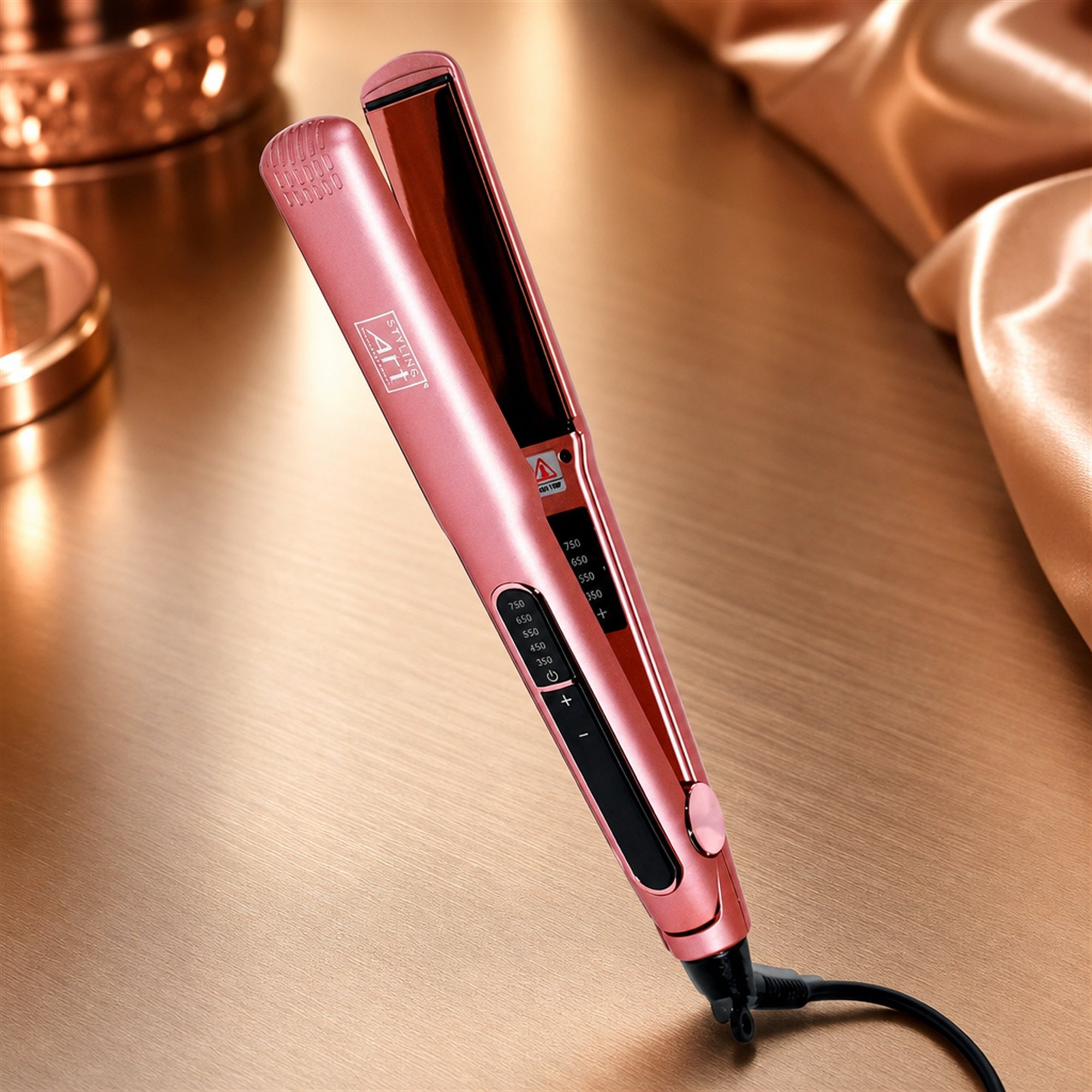 Hair Straightener Rose Gold
