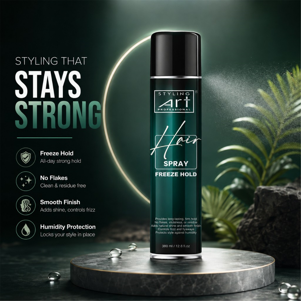 Styling Art Hair Spray Freeze Hold - Professional styling that stays strong